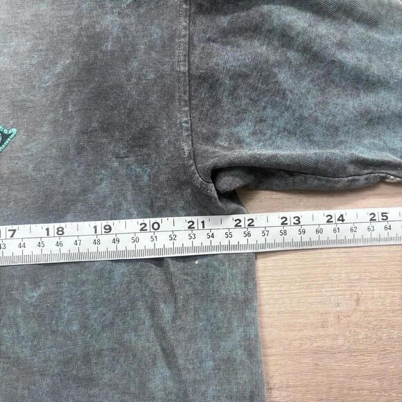 Vintage Nantucket USA T-Shirt Washed Green Fishing Graphic Yesterdays Sz L Dye - Picture 6 of 7